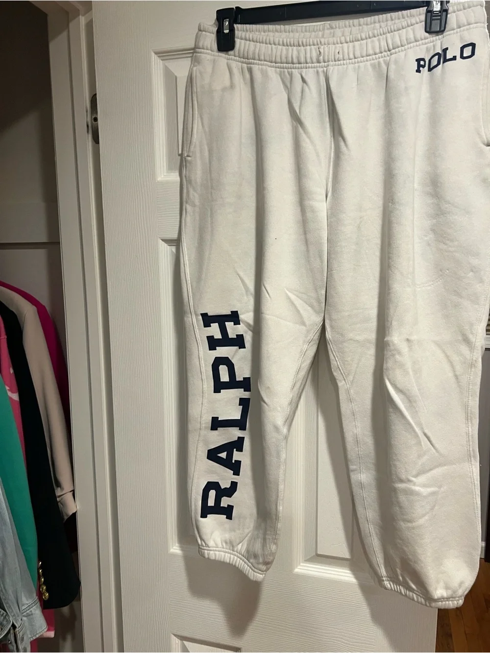 Polo by Ralph Lauren Cream Graphic Hoodie & Jogger Set - Picture 7 of 8